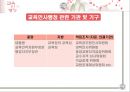 [추천★★★★★]  교육인사행정 개념, 교육 직원 분류, 교원양성 자격, 교원 선발 과정, 교사 보수, 승진, 교원 권리, 교원 의무, 교육 공무원 복무, 징계 등.PPT자료 5페이지