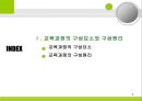 교육과정의 구성과 계획 (교육과정의 구성요소와 구성원리, 교육목표의 설정, 교육내용의 선정과 조직, 교수-학습과정, 평가).PPT자료 3페이지
