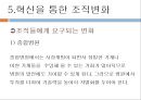 조직의 변화와 혁신 및 조직변화영역 (조직변화 유발요인, 조직변화 영역, 경영자의 역할, 조직변화 과정, 혁신을 통한 조직변화).PPT자료 16페이지