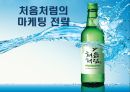 처음처럼의 마케팅전략 및 광고 분석 1페이지