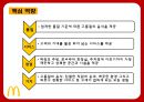 맥도날드의 성공전략 찾기 - 맥도날드성공전략사례,맥도날드경영전략사례,브랜드마케팅,서비스마케팅,글로벌경영,사례분석,swot,stp,4p.PPT자료 19페이지