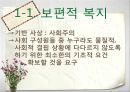 [5분 스피치]보편적 복지와 선택적 복지의 장단점 및 나의 찬반 논의와 해결방안 3페이지