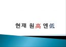 원高 엔低 에 대한ppt 26페이지