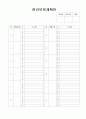 보육실습일지양식 (실습결과 보고서,실습생 평가서,보육실습지침,실습생출근부,보육실습기관 현황,보육실습 계획표,연간·월간·주간보육계획,보육실습일지,영유아 행동관찰 일지,사례연구,보육실습 후 자기평가) 9페이지