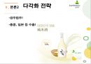 금복주의전략경영,수직적통합 기업인수합병,다각화전략사례,소주시장,브랜드마케팅,서비스마케팅,글로벌경영,사례분석,swot,stp,4p ppt자료 19페이지