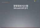 경영정보시스템-MS의 지식경영과 ERP,ERP의 한계,지식경영 (ERP) 실행을 위한 4가지 요소,ERP의  토대, MS의 지식경영 1페이지