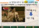 던킨 도너츠 마케팅 분석 - 던킨 도너츠의 마케팅 전략 수립에 관한 사례 연구 (국내 도넛시장 역사, 마켓쉐어 현황, 내·외부 환경, 마케팅전략, 시사점 및 앞으로의 방향 제안, SPC 그룹, 마케팅 믹스, 4P).pptx
 34페이지
