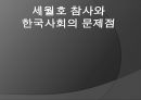 세월호 참사와 한국 사회의 문제점 1페이지