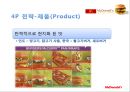 맥도날드 마케팅전략(STP분석, 4Ps, SWOT분석, CRM, 서비스)분석 11페이지