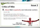 (영어,영문) 나이키 (NIKE) (나이키 아웃소싱, 책임, 솔루션(Nike-Outsourcing, responsibility, Solutions).pptx 25페이지