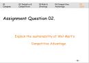 (영어,영문) Global Management of Wal-Mart(월마트의 글로벌 경영) (월마트 분석, SWOT 분석, 5 Forces, 리스크 및 전략, 경쟁 우위).pptx 38페이지