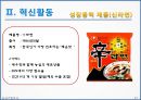 농심 경영전략분석 및 농심 기업혁신전략분석과 신라면 마케팅전략분석 및 농심 성공요인분석과 SWOT분석.PPT자료 27페이지
