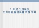 한국기업의 지식경영 이해 및 도입실태 37페이지