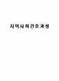 지역사회간호과정 - 서울시 성북구  1페이지