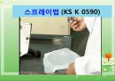 옷감의 성능시험(의류소재의이해, 밀도측정, 옷감의두께측정, 방추도,강연성,발수성,시험방법) 파워포인트, 프레젠테이션 11페이지