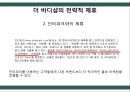The BodyShop 바디샵 기업분석과 바디샵 경영,마케팅전략분석 PPT레포트 28페이지