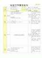 2013년 평가인증 통과한 만2세 12월 동물 놀이해요2 / 겨울과 모양 보육일지(보육실습일지) 39페이지