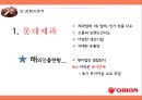 ORION 오리온 경영분석과 오리온 국내외 경영전략분석및 오리온 현 문제점과 해결방안제안 PPT레포트 10페이지