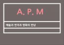 통합예술프로그램 기획 발표자료 - A. P. M  예술과 연극과 영화의 만남.pptx
 1페이지