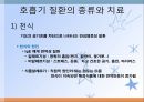 호흡기질환(임상영양학, 호흡기구조, 호흡기질환종류, 치료, 약물치료) PPT, 파워포인트 9페이지