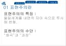 표현주의 작품,표현주의 사례,연극에서의 표현주의,표현주의 털복숭이 원숭이,표현주의의 특징 ppt 5페이지