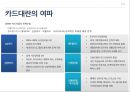 현대카드- 소개,현대카드의 성장동력,신용카드 업계의 상황 카드대란,현대카드의 위기,현대카드 M,신용카드 시장의 진입장벽과 KSF 5페이지