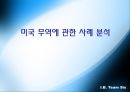 미국 무역에 관한 사례 분석- 미국의 정보통신 무역,미국 무역 공동화,미-EU 소고기 무역,브랜드마케팅,서비스마케팅,글로벌경영,사례분석,swot,stp,4p 1페이지