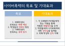 언어폭력과 사이버폭력 개선프로그램 (프로그램의 필요성 및 취지, 목적, 목표 및 기대효과, 이론적 배경, ‘언어폭력’, ‘사이버폭력’ 개선 프로그램, 비속어, 인성과 욕설, 사이버 예절).pptx 8페이지