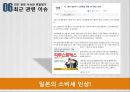 아베노믹스[Abenomics] 정책에 대한 분석 - 추진배경,내용, 정책효과의 예상파급경로, 아베노믹스 부작용, 기대인플레이션 경로, 소비촉진 가능성, 엔화가치의 부정적 시각.pptx 18페이지