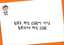 놀부 마케팅 - 놀부소개(SWOT & STP, 놀부 현황, 문제점과 해결책 제시) & 놀부마을(SWOT & STP) & 놀부마을 전략(CM 마케팅,CSR 마케팅).pptx 19페이지