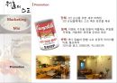 [마케팅 원론] 「창업 아이템 발표 1인식 이탈리안 레스토랑」 (A+) 애니메이션 발표 팀프로젝트 시장분석 환경분석 SWOT분석 시장세분화 시장포지셔닝 마케팅믹스 촉진.pptx 13페이지