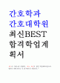 간호학과 대학원 간호대학원 베스트 학업계획서 연구계획서 수학계획서!!!! 1페이지
