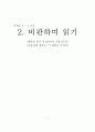 [중학교 3-2 국어 학습지도안] 2.비판하며 읽기  1페이지
