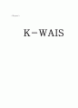 K-WAIS  1페이지
