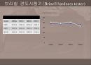 [재료시험법] 경도 시험 - 경도시험(Hardness Test) & 로크웰(Rockwell) 경도계 & 브리넬 경도시험기(Brinell hardness tester).pptx 25페이지