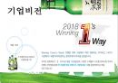 처음처럼 기업분석과 경쟁사(참이슬)분석및 처음처럼 마케팅 SWOT,STP,4P전략 분석 PPT 5페이지