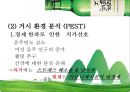 처음처럼 기업분석과 경쟁사(참이슬)분석및 처음처럼 마케팅 SWOT,STP,4P전략 분석 PPT 8페이지
