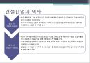 [건설] 건설산업의 역사와 현황 (건설업의 사업영역, 건설산업의 특성와 역사 및 현황).pptx
 10페이지