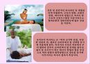 [피부분석 카운셀링] 마사지(Massage)의 유래와 특징 및 종류 - 마사지 5종류 (스포츠마사지, 타이마사지, 아유르베다, 로미로미 마사지, 스톤테라피).pptx 15페이지