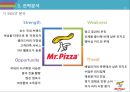 미스터피자 마케팅 SWOT,STP,4P전략분석및 미스터피자 브랜드분석과 서비스전략분석및 미스터피자 미래 전략제안 레포트 16페이지