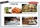 [유통관리론] 빕스(VIPS) vs 애슐리(Ashley) {조사 대상기업 총괄표, 견학기록부, 매장소개, 비교분석, 문제점 및 개선방안}.pptx 14페이지