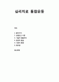 [심리치료와 상담] 심리치료 통합운동 - 고통요인 이론(common factors theory), 기술적 절충주의(technical eclecticism), 동화적 통합(assimilative integration), 이론적 통합(theoretical integration) 1페이지