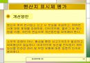 [★평가 우수★][원산지 표시제] 음식점飮食店 원산지 표시제 개요, 원산지 표시제 정책 분석, 원산지 표시제 내용, 원산지 표시제 문제점, 원산지 표시제 개선방안 13페이지