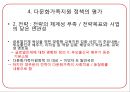 [★평가 우수★][다문화가족 지원정책 평가] 복지제도 분석, 가족복지제도, 다문화가족 지원정책 현황, 다문화가족 지원정책 특징, 다문화가족 지원정책 필요성, 정책적 시사점.pptx 19페이지