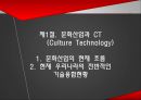 [PPT]문화기술 [Culture Technology, 文化技術] 정책의 현황과 발전방향, 문화산업 현황, 문화산업 특징, Culture Technology 필요성, 문화기술의 필요성, 문화기술 해외사례, 외국 문화기술, 문화기술의 문제점,CT, 5페이지