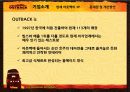아웃백 Outback Steakhouse Service  Marketing 아웃백 기업 소개,아웃백의 3P,아웃벡 외식사업경영,아웃벡 프렌차이즈 마케팅,브랜드마케팅.pptx 3페이지