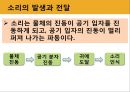 소리의 발생과 전달 - 소리의 발생과 전달,소리의 속력,소리의 특성(반사,굴절,회절),소리의 3요소(세기,높낮이,맵시(음색),악기와 파형.pptx 2페이지
