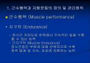 저항 운동 Resistance Exercise - 근 수행력과 저항운동의 정의, 골격근의 기능과 저항운동의 적응, 저항운동의 원칙, 처방, 금기증.ppt 6페이지