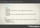 블랙베리 기업분석과 마케팅 실패요인분석및 블랙베리 재도약위한 마케팅전략 제안과 블랙베리 향후시사점 PPT 32페이지