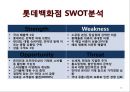 롯데백화점 기업분석과 SWOT분석및 롯데백화점 경영전략 및 마케팅사례연구 PPT 16페이지